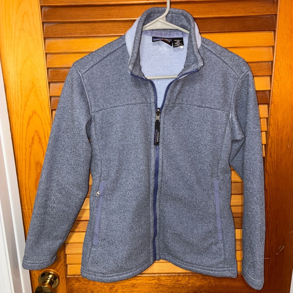 Patagonia Women's Synchilla Fleece Lined, full Zip jacket, periwinkle - size XS